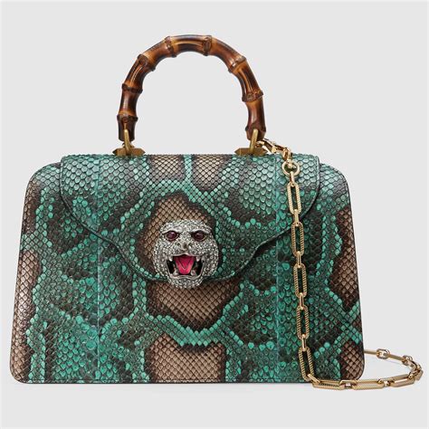 gucci python purse|sac gucci python.